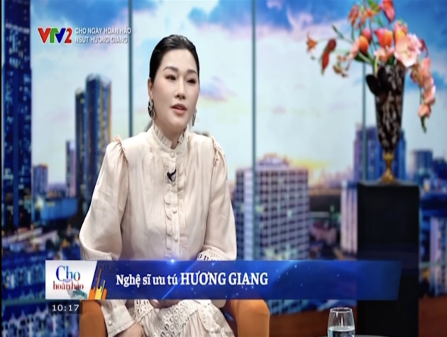NSƯT Hương Giang trao đổi về âm nhạc cách mạng với VTV
